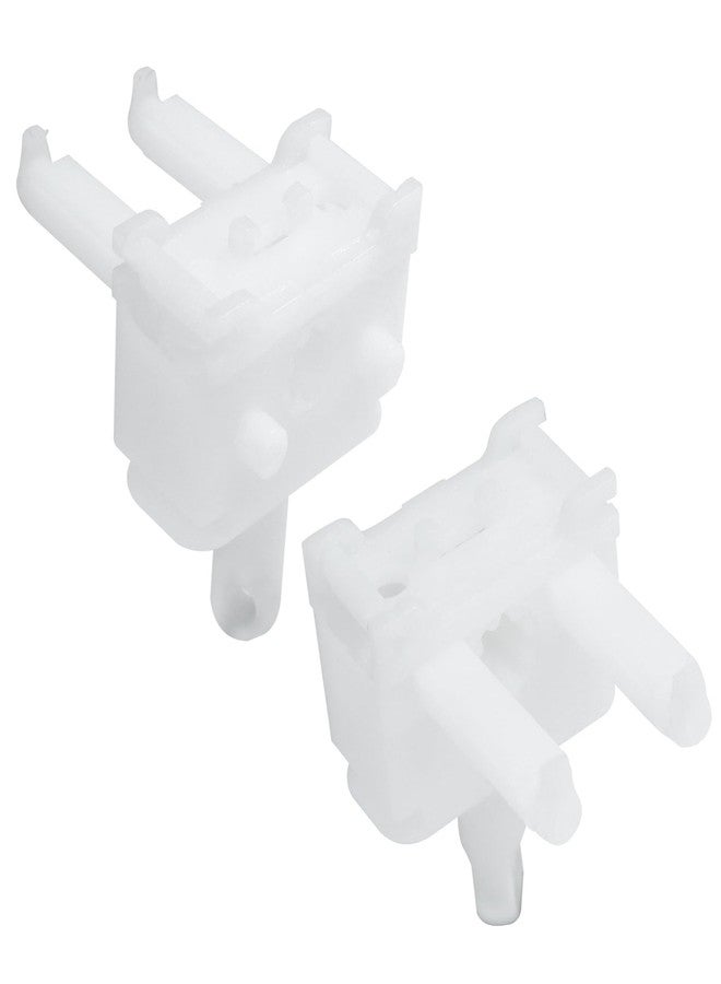 Verkelly 2 Pcs Vertical Blinds Control Wand Replacement - White Plastic Repair Accessories for Vertical Blinds Curtains - Image 4